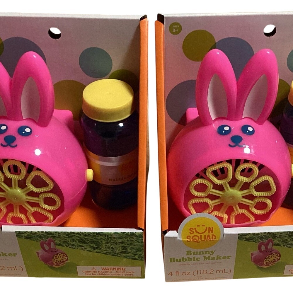 Pink Bunny Bubble Maker. Set of 2‎